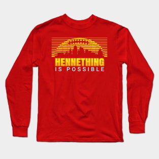 HenneThing Is Possible Kansas City Retro Vintage KC Football Long Sleeve T-Shirt